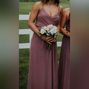 Mauve prom dress